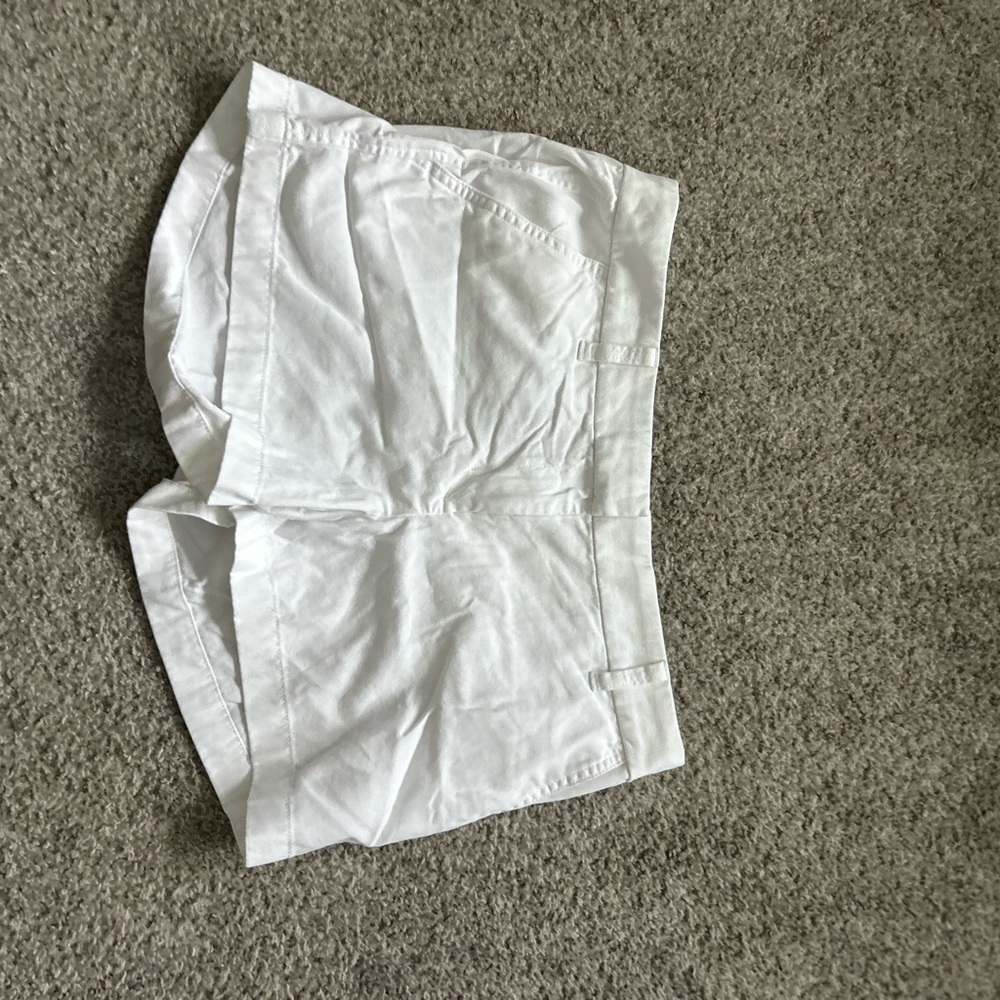 J. Crew White Cargo Shorts Lightweight Casual